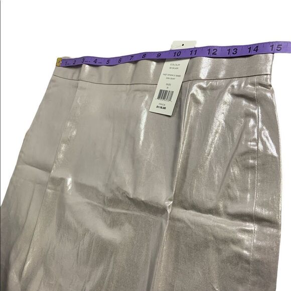 🚨 🆕 French Connection Fast Sparkle Babs Mini Skirt - Picture 7 of 11